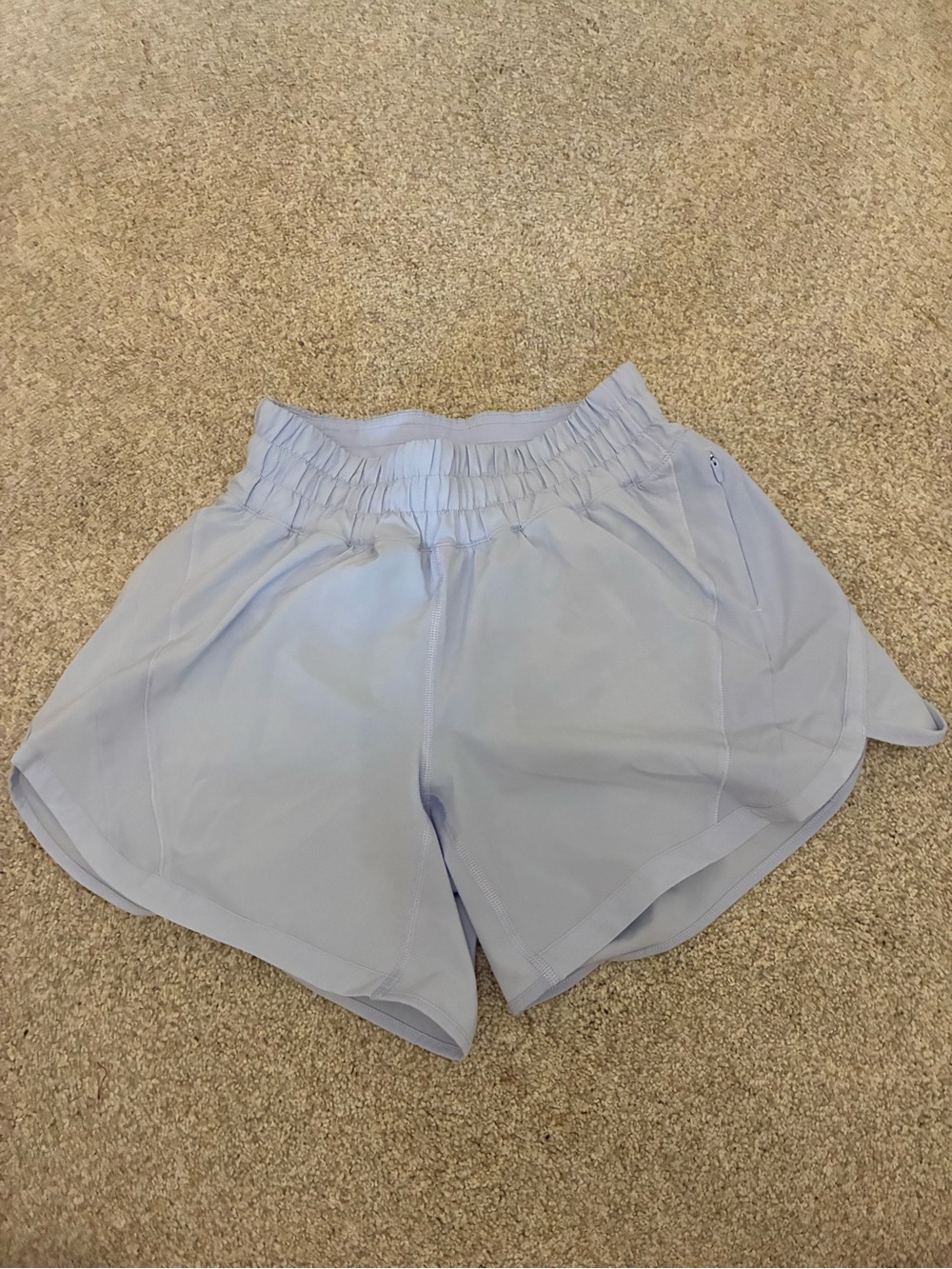 lululemon athletica Light Blue Women's Athletic Shorts